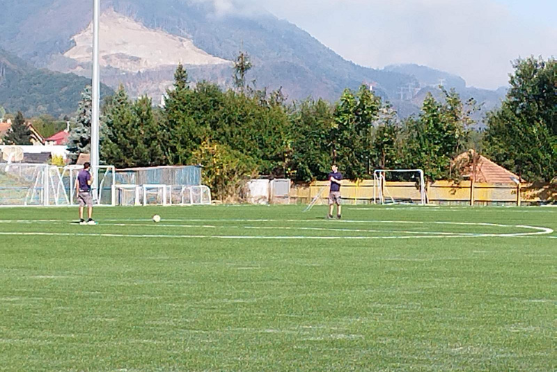 Referencie / Futbalové ihrisko 7040 m2 Mesto Vrútky - foto Referencie / Futbalové ihrisko 7040 m2 Mesto Vrútky - foto