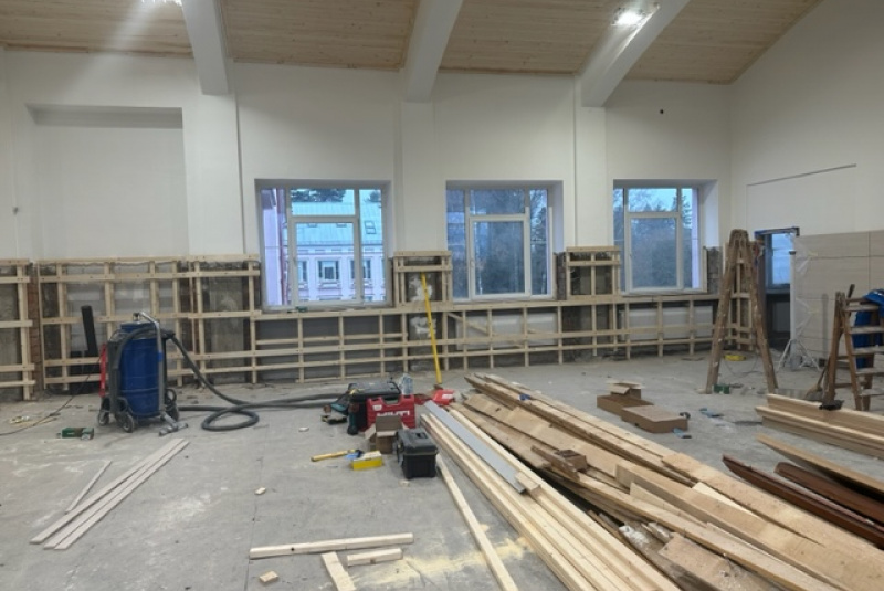 Referencie / Rekonštrukcia teločvične Jesseniova lekárska fakulta Martin - foto