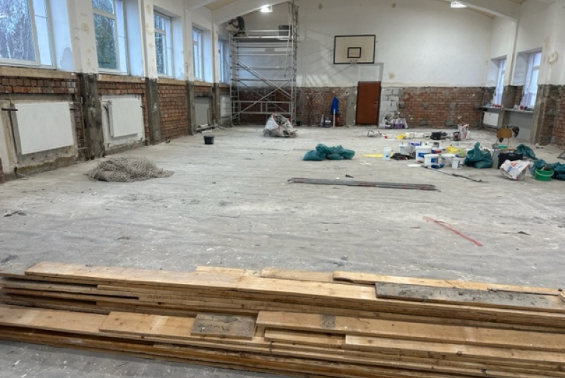 Referencie / Rekonštrukcia teločvične Jesseniova lekárska fakulta Martin - foto Referencie / Rekonštrukcia teločvične Jesseniova lekárska fakulta Martin - foto