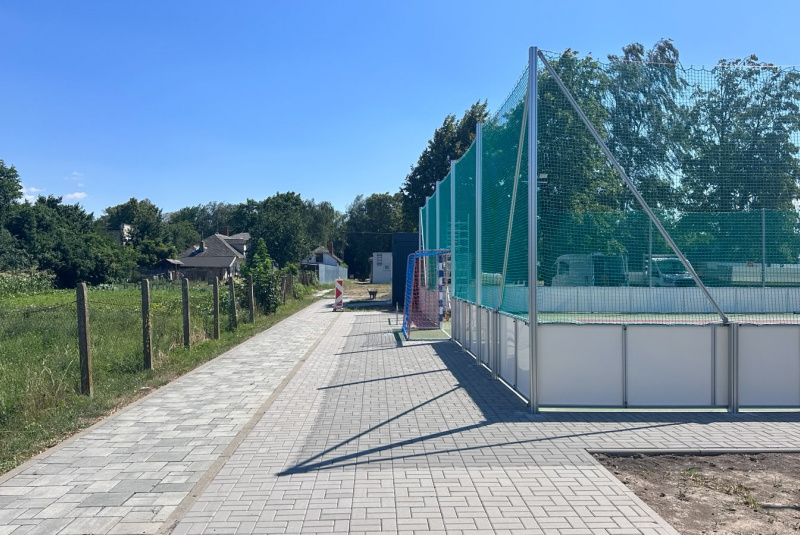 Referencie / Multifunkčné ihrisko 40x20 m v obci Horovce - foto Referencie / Multifunkčné ihrisko 40x20 m v obci Horovce - foto