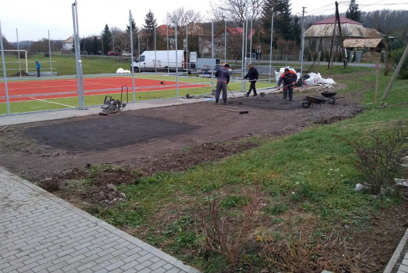 Referencie / „Športovo – relaxačný areál v obci Glabušovce“ - foto