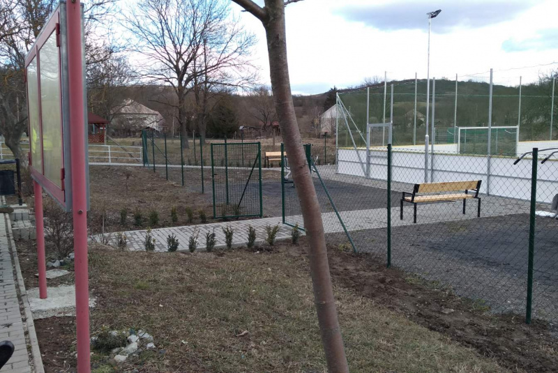Referencie / „Športovo – relaxačný areál v obci Glabušovce“ - foto