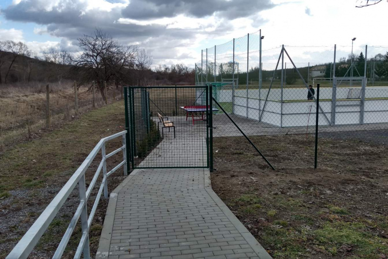 Referencie / „Športovo – relaxačný areál v obci Glabušovce“ - foto
