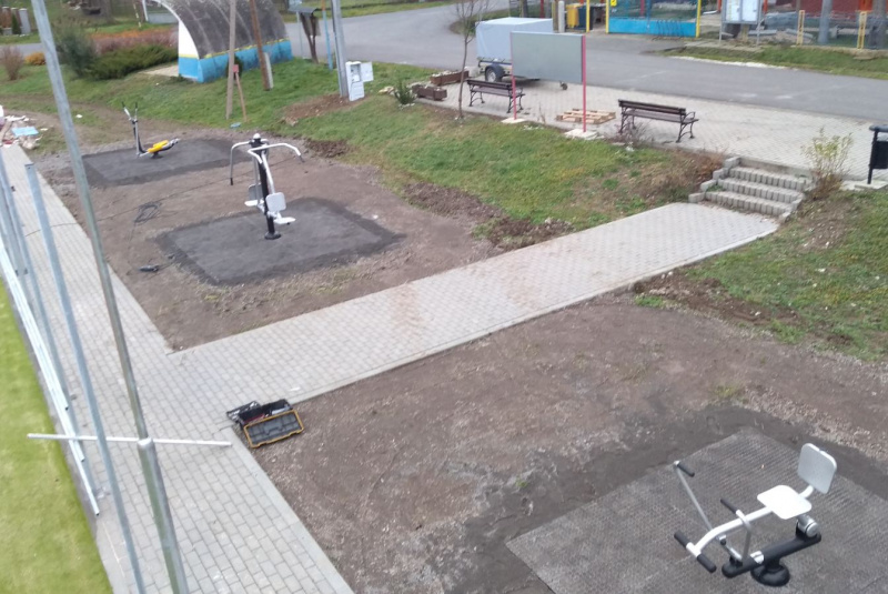 Referencie / „Športovo – relaxačný areál v obci Glabušovce“ - foto