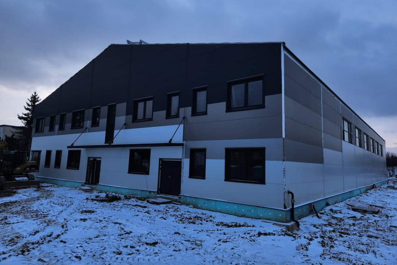 Novinky / Realizácia multifunkčnej športovej haly v meste Vrútky - foto Novinky / Realizácia multifunkčnej športovej haly v meste Vrútky - foto
