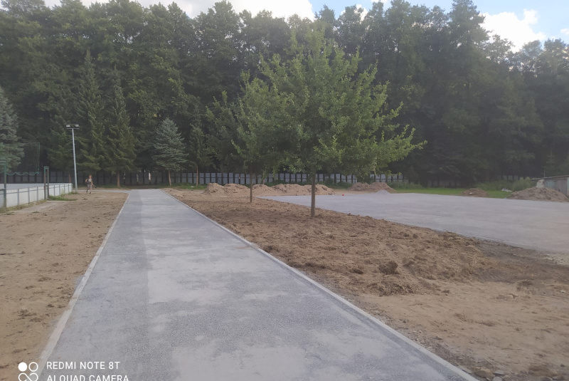 Referencie / Rekonštrukcia športovej infraštruktúry ZŠ Hriňová - foto