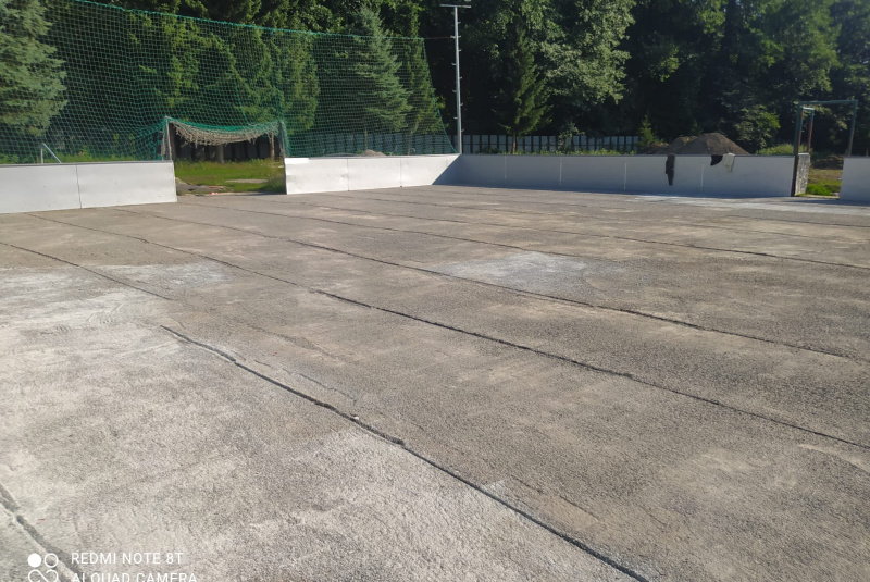 Novinky / Rekonštrukcia športovej infraštruktúry ZŠ Hriňová - foto