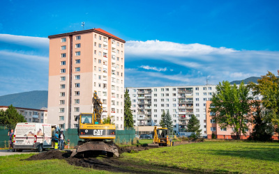 ,,Revitalizácia areálu Základnej školy s materskou školou J. V. Dolinského v Martine“ 